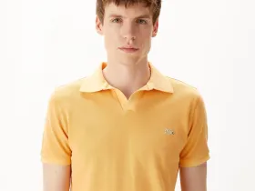 Мужское хлопковое поло Lacoste стандартного кроя