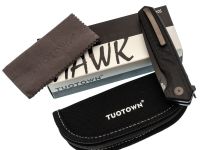 Складной нож TUOTOWN Hrebet-B, сталь T10S, рукоять G10/Carbon Fiber