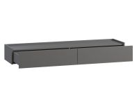 ТВ-тумба подвесная Дигарс 163x21 Графитовый