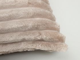 Наволочка декоративная Мягкая полоска/Soft strip, серая
