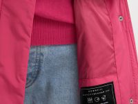 Утепленное пальто с талией на кулиске