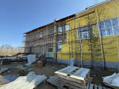 Капремонт Маттинской школы в Мегино-Кангаласском районе завершат к 30 августа
