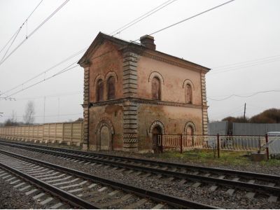 Водоёмное здание на станции Бурга. Вторая половина XIX в.