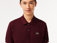 Мужское поло L.12.12 из меланжевой ткани