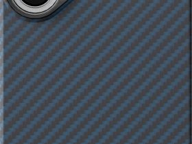 Клип-кейс VLP Kevlar Case с MagSafe для Samsung Galaxy S26 Синий