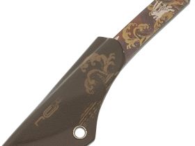 Нож киридаши KOI Rabbit Blue, сталь AUS-8, серый