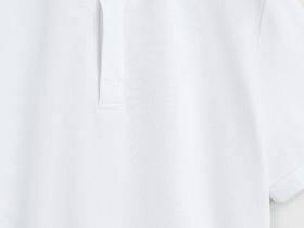 Поло из пике, Белый