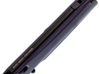 Складной нож SRM Terrier 258L-GN, сталь D2, рукоять G10, фиолетовый