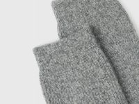 Гетры из пряжи с шерстью, Серый