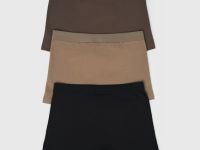 Трусы для мальчиков, 3 шт., Коричневый