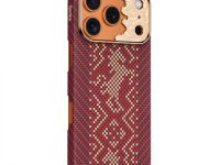 Чехол-накладка Benks Knight Air MagSafe для iPhone 18 Pro Max/17 Pro Max арамид (красный)