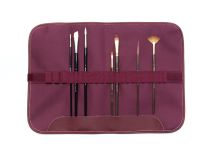 Скрутка для хранения кистей Малевичъ 34х48 см, бордо