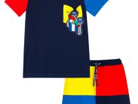 Комплект трикотажный для мальчиков: фуфайка (футболка), шорты