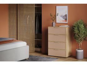 Комод Флавир 70x102 Букле Кремовый
