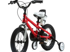 Детский велосипед Royal Baby Freestyle Steel 14, год 2022, цвет Зеленый