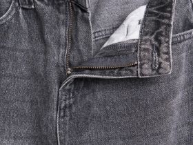 Объёмные джинсы Baggy для девочек, Серый