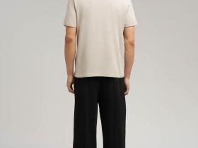 Поло прямого кроя из хлопкового джерси