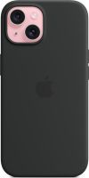 Клип-кейс Apple Silicone Сase с MagSafe для Apple iPhone 15 Чёрный