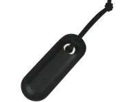 Нож шейный CJRB Chip, сталь AR-RPM9 Black PVD Coating, рукоять G-10 черно-белая