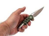 Складной нож CIVIVI Anaaki, сталь Nitro-V, рукоять зеленый алюминий