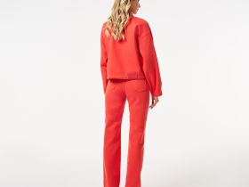 Женские прямые джинсы Lacoste из экологиески чистого хлопка