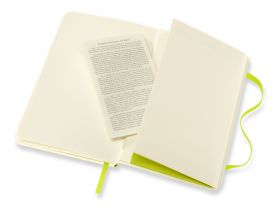 Записная книжка в линейку Moleskine "Classic Soft" Pocket, 90x140 мм 192 стр мягкая обложка, лайм