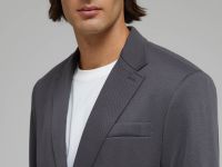 Однобортный пиджак с хлопком