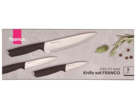 Набор из 3-х кухонных ножей Fissman Franco