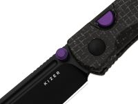 Складной нож Kizer Renissance, сталь N690, рукоять микарта, черный