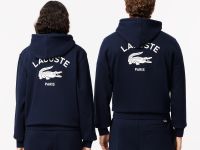 Хлопковая толстовка Lacoste унисекс с капюшоном