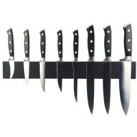 Настенный держатель магнитный для 8 ножей Woodinhome KS010SOBL, дуб