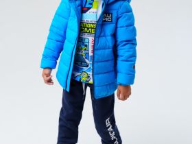 Куртка текстильная с полиуретановым покрытием для мальчиков