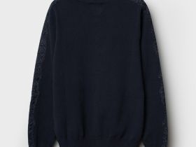 Кардиган с украшением из страз для девочки