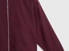 Бомбер на молнии, Фиолетовый