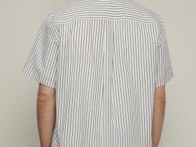 Рубашка с коротким рукавом свободного силуэта