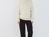 Свитер с содержанием шерсти, Бежевый