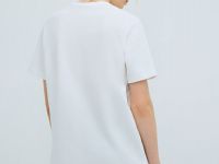 Футболка с принтом, Белый