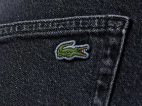 Женские прямые джинсы Lacoste с высокой талией
