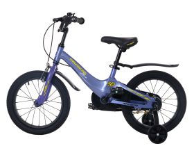 Детский велосипед Maxiscoo Jazz Стандарт Плюс 16, год 2024, цвет Синий