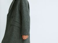 Пальто для девочек, Серый