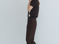 Широкие брюки, Коричневый