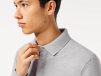 Мужское поло Lacoste с длинными рукавами
