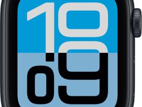 Умные часы Apple Watch SE (2025) 40 мм алюминиевый корпус «Полночь», с чёрным спортивным ремешком M/L