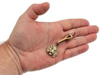 Брелок Лев, бронза