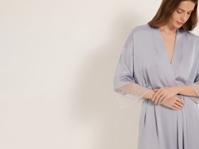 Халат Alisma, перламутр