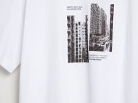 Футболка с принтом, Белый