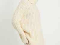 Джемпер свободного силуэта с шерстью