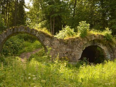 Руина у Елизаветина (Краснодолинного) павильона