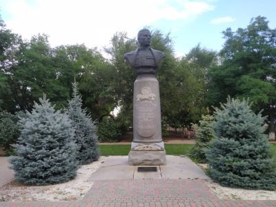 Бюст дважды Героя Советского Союза П.Н.Шурухина