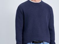 Джемпер из хлопка прямого силуэта